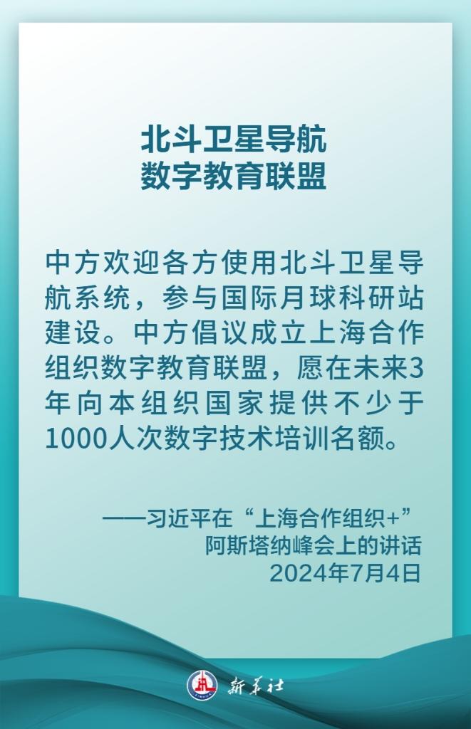 金句海报｜习近平：携手构建更加美好的上海合作组织家园