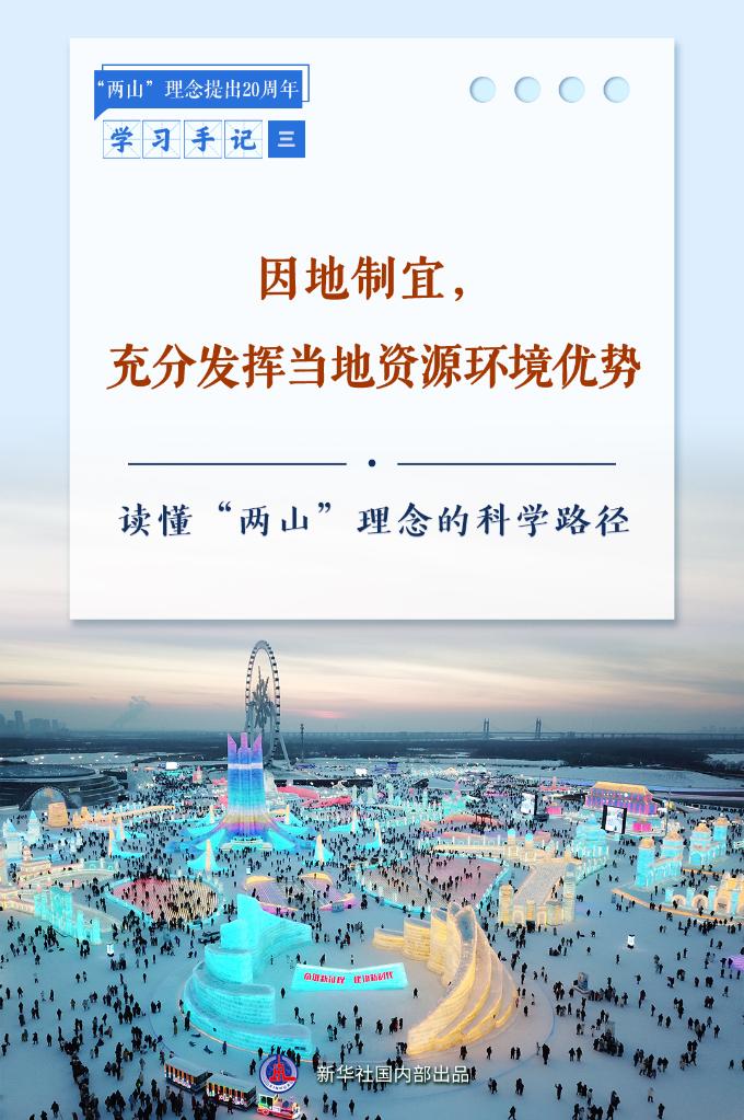 学习手记丨因地制宜，充分发挥当地资源环境优势——读懂“两山”理念的科学路径