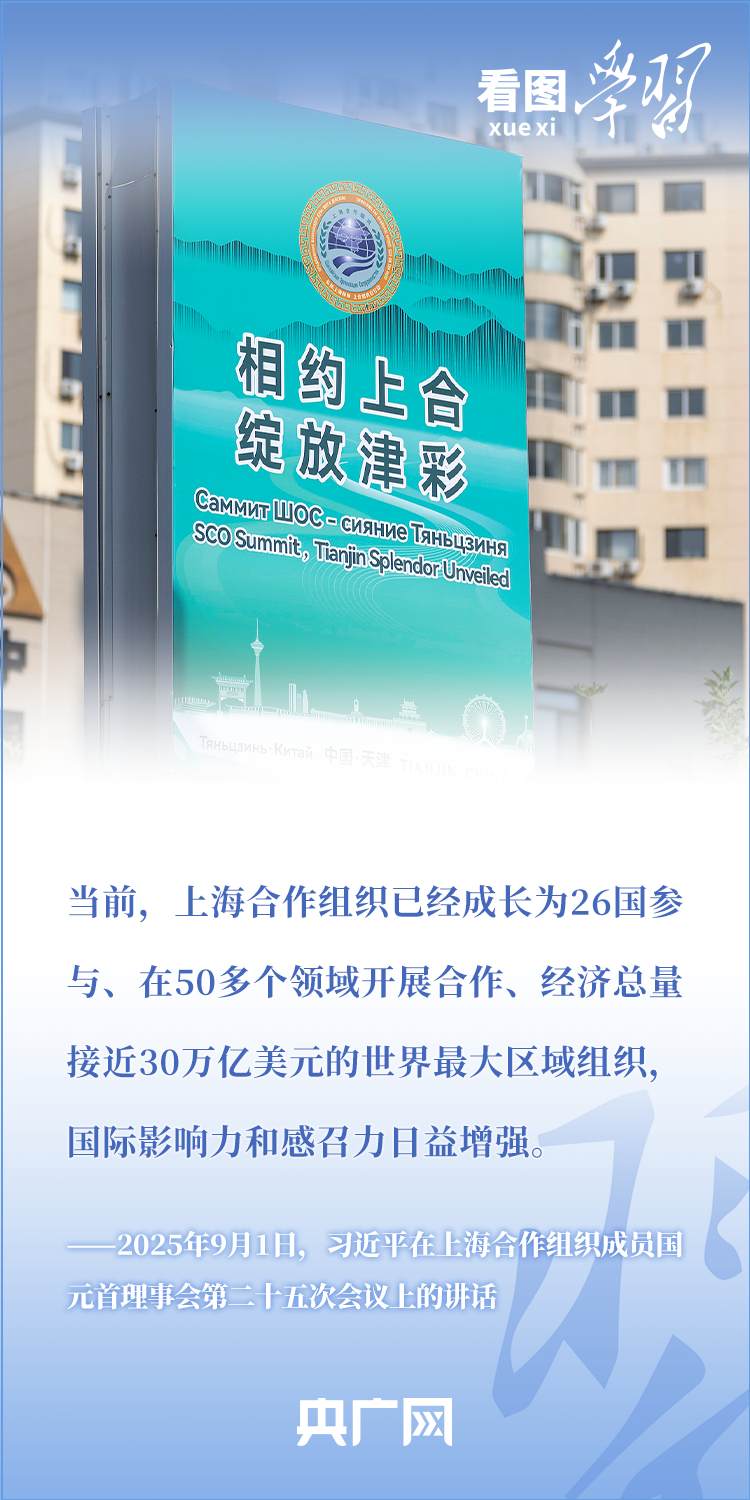 看图学习·众行致远丨践行全球治理倡议 习主席倡导上合组织当好表率