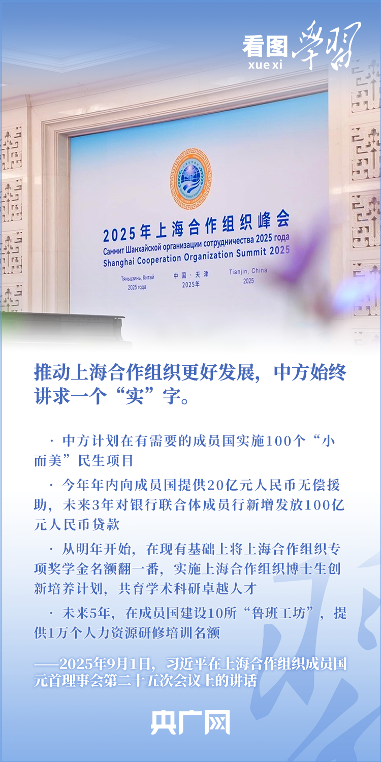 看图学习·众行致远丨践行全球治理倡议 习主席倡导上合组织当好表率